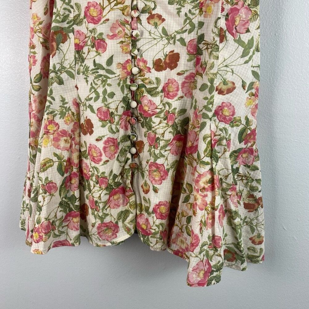 BEC & BRIDGE LE FOLLIES MINI FLORAL PRINT COTTON DRESS - Picture 11 of 14